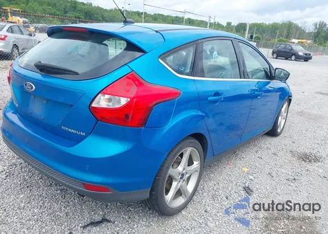 2013 Ford Focus Titanium from USA, damaged, VIN 1FADP3N29DL317391
